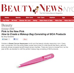 Pink is the New Pink  How to Create a Makeup Bag Consisting of BCA Products